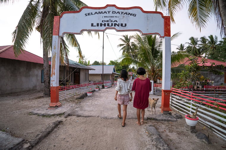 Lihunu on Bangka Island