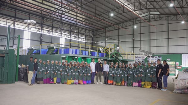 CleanHub and Green Worms Launch Large Material Recovery Facility in Kerala, India